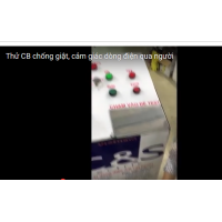 Thử nghiệm CB chống giật - Cảm giác điện giật theo dòng điện